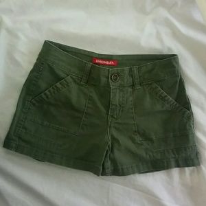 Unionbay army green shorts